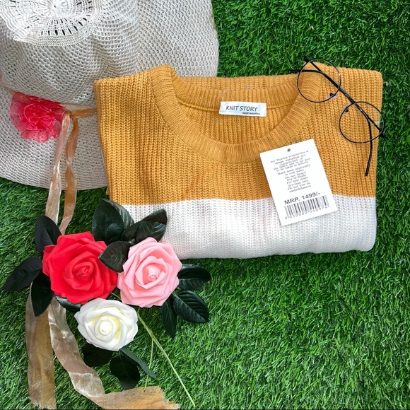 Korean knitted sweatshirt - Picture 4 of 6